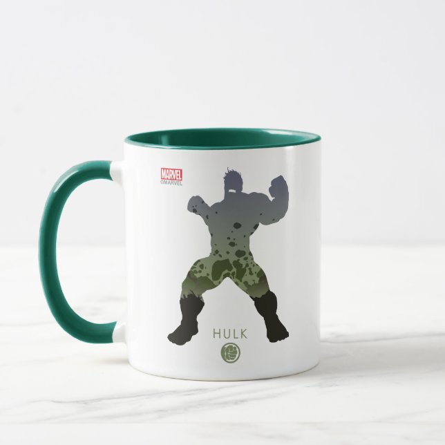 Hulk Heroic Silhouette Mug (Left)