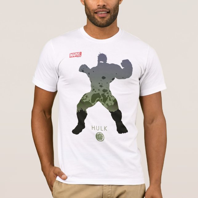 Hulk Heroic Silhouette T-Shirt (Front)