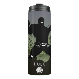 Hulk Heroic Silhouette Thermal Tumbler