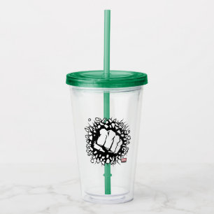 Hulk Icon Acrylic Tumbler