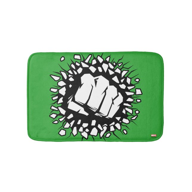 Hulk Icon Bath Mat (Front)