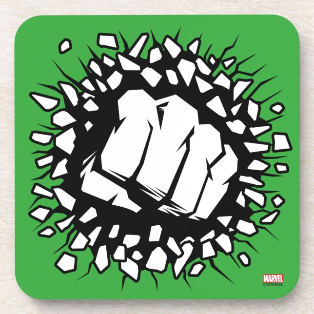 Hulk Icon Coaster (Front)