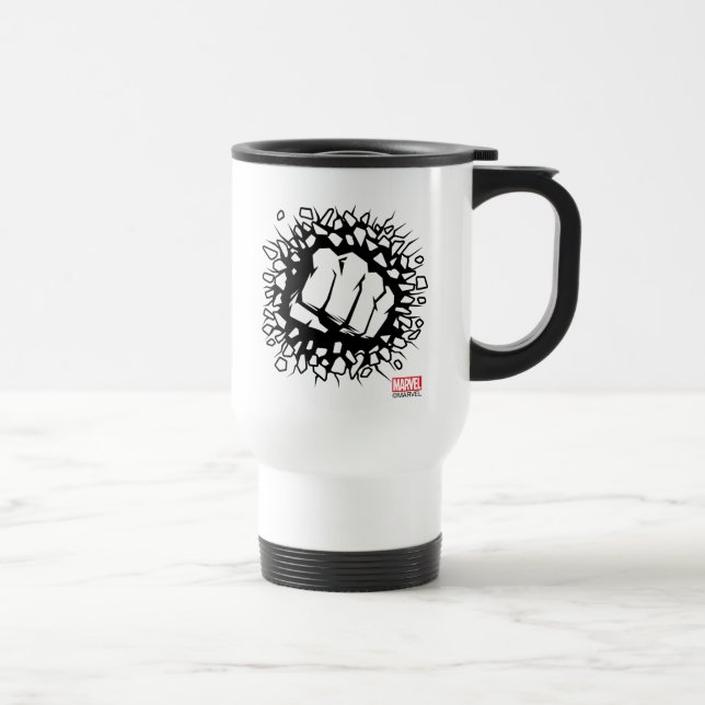 Hulk Icon Travel Mug (Right)