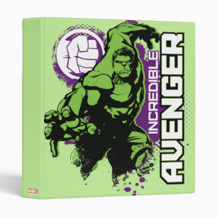 Hulk Incredible Avenger Binder