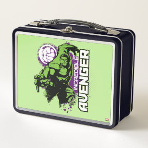 Hulk Incredible Avenger Metal Lunch Box