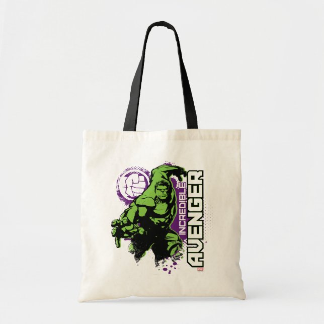 Hulk Incredible Avenger Tote Bag (Front)