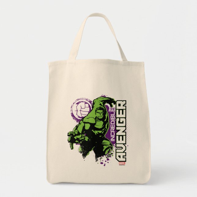 Hulk Incredible Avenger Tote Bag (Front)