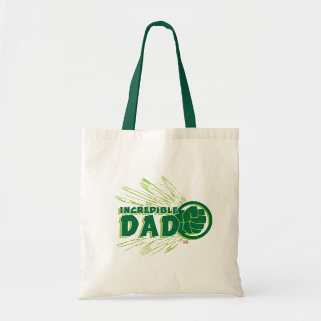 Hulk | Incredible Dad Tote Bag (Front)