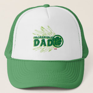 Hulk Incredible Dad Trucker Hat