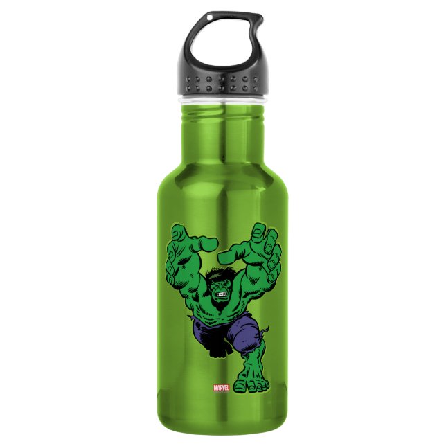 Hulk Retro Grab 532 Ml Water Bottle (Front)