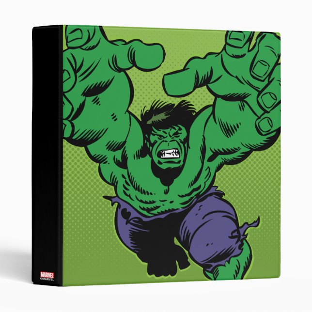 Hulk Retro Grab Binder (Front/Spine)