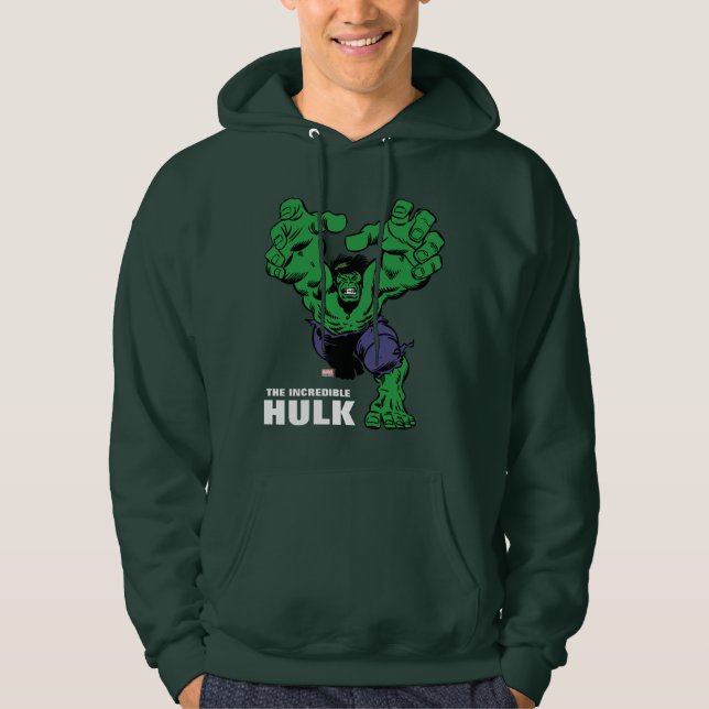 Hulk Retro Grab Hoodie (Front)