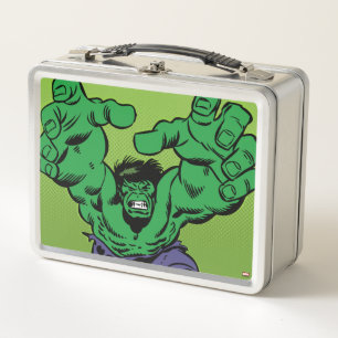 Hulk Retro Grab Metal Lunch Box