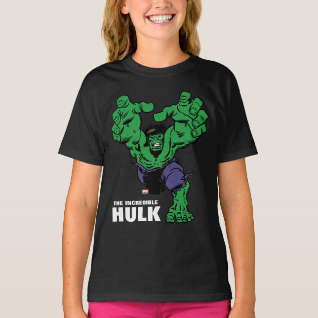 Hulk Retro Grab T-Shirt (Front)