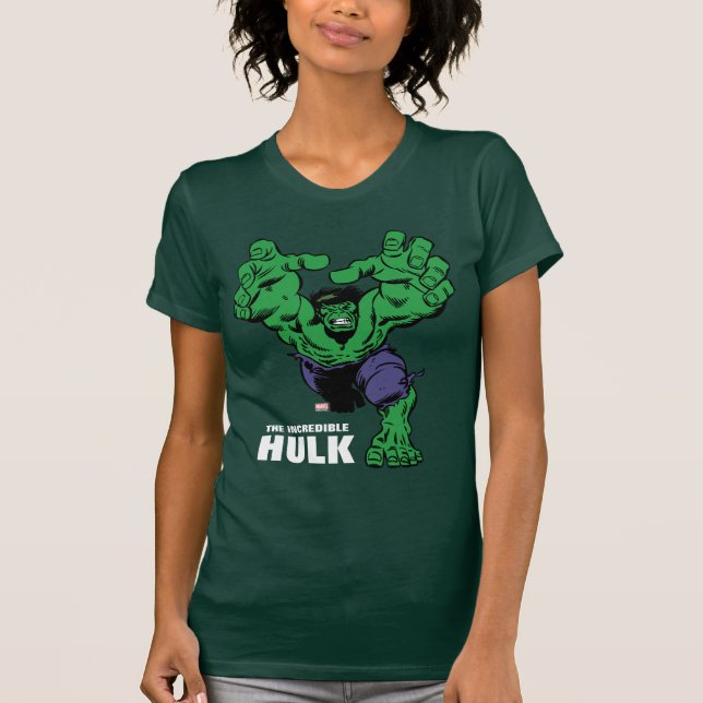 Hulk Retro Grab T-Shirt (Front)