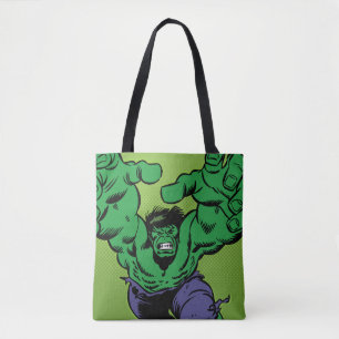 Hulk Retro Grab Tote Bag