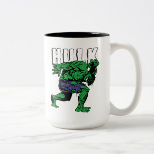 Hulk Retro Lift Two-Tone Coffee Mug