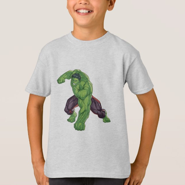 Hulk Smash Boys T-Shirt (Front)