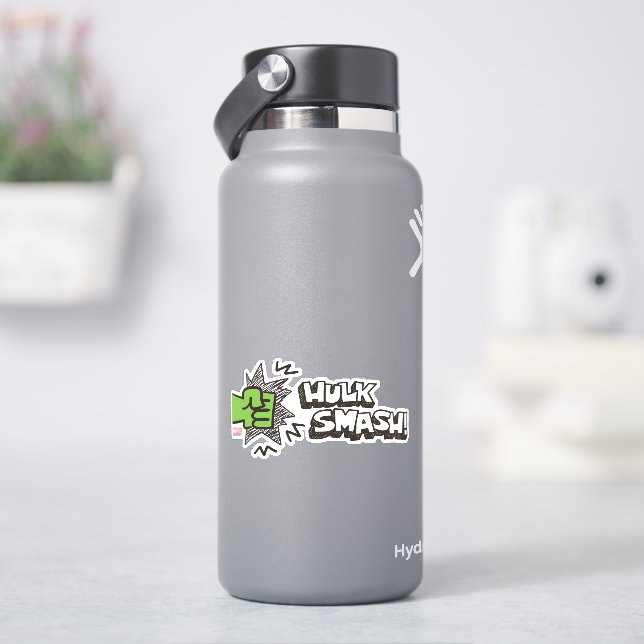 Hulk Smash Fist Doodle Graphic (HydroFlask)