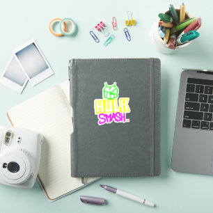 Hulk Smash Neon Graphic