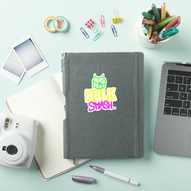 Hulk Smash Neon Graphic (iPad Cover)