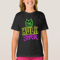 Hulk Smash Neon Graphic