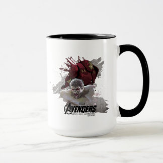 Hulkbuster and Rampaging Hulk Mug