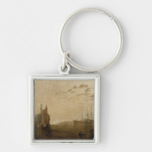 Hulks on the Tamar, c.1812 Keychain