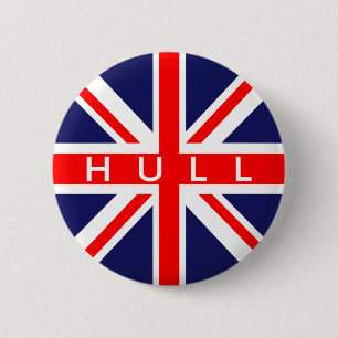 Hull : British Flag 2 Inch Round Button