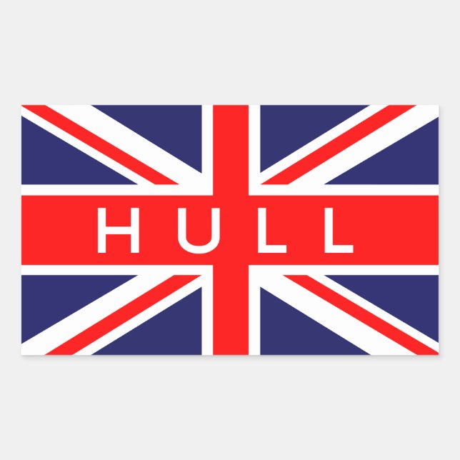Hull : British Flag Sticker (Front)