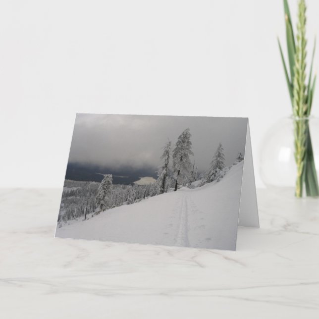 Hull Mt. Christmas card (Front)