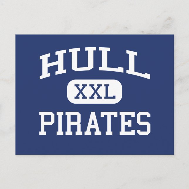 Hull - Pirates - High School - Hull Massachusetts Postcard (Front)