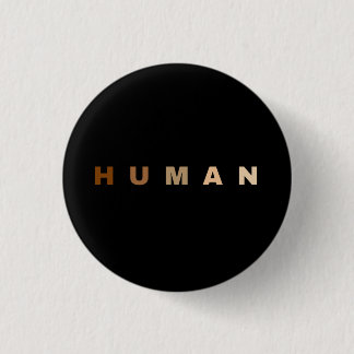 Human 1 Inch Round Button