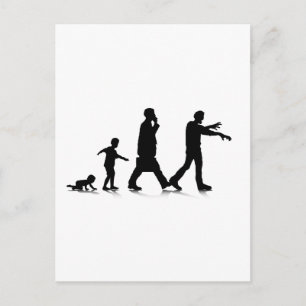 Human Aging_7 Postcard