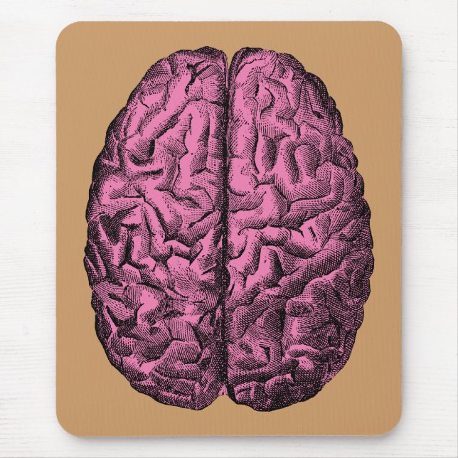 Human Anatomy Brain Mouse Pad (Front)