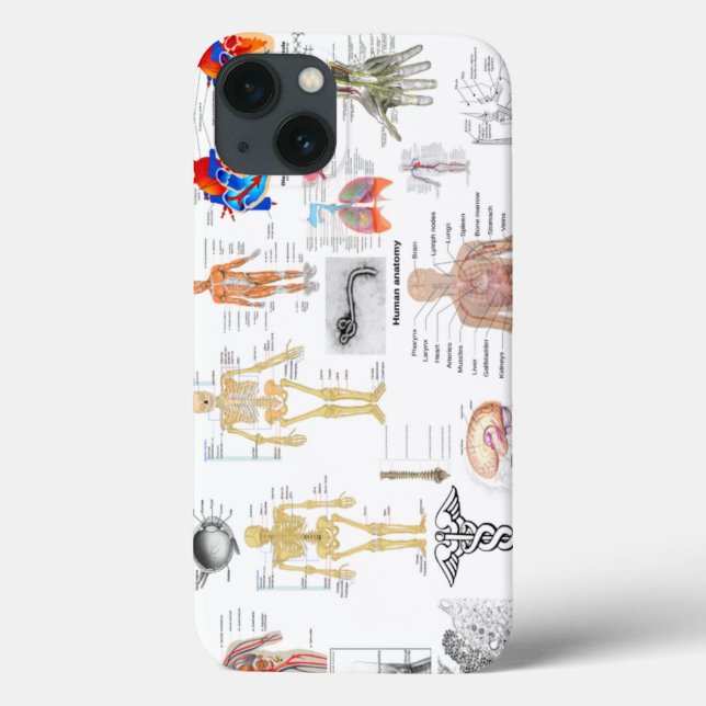 Human Anatomy Charts Case-Mate iPhone Case (Back)