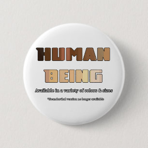 Human Being 2 Inch Round Button