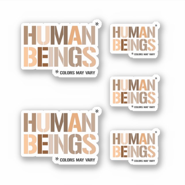 HUMAN BEINGS: Colours May Vary (Front)