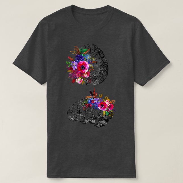 Human Brain 6 T-Shirt (Design Front)