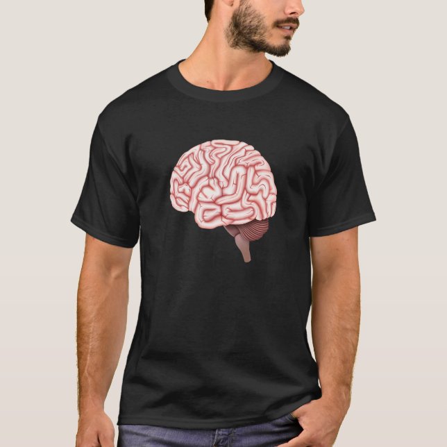 Human Brain Anatomy Neurologist Science Neurology T-Shirt (Front)