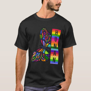 Human Butterfly LGBT T-Shirt