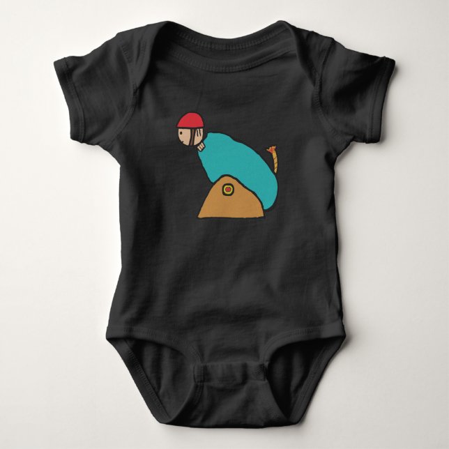 Human Cannonball Baby Bodysuit (Front)