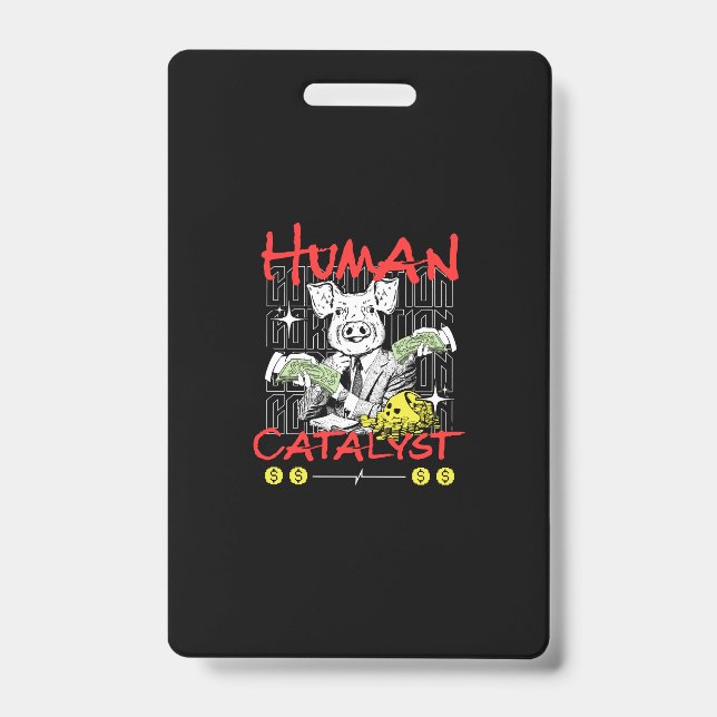 Human Catalyst Badge (Front)