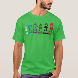 Human Chess Brazilian JiuJitsu T-Shirt