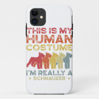 Human Costume Schnauzer Dog Owner Lover