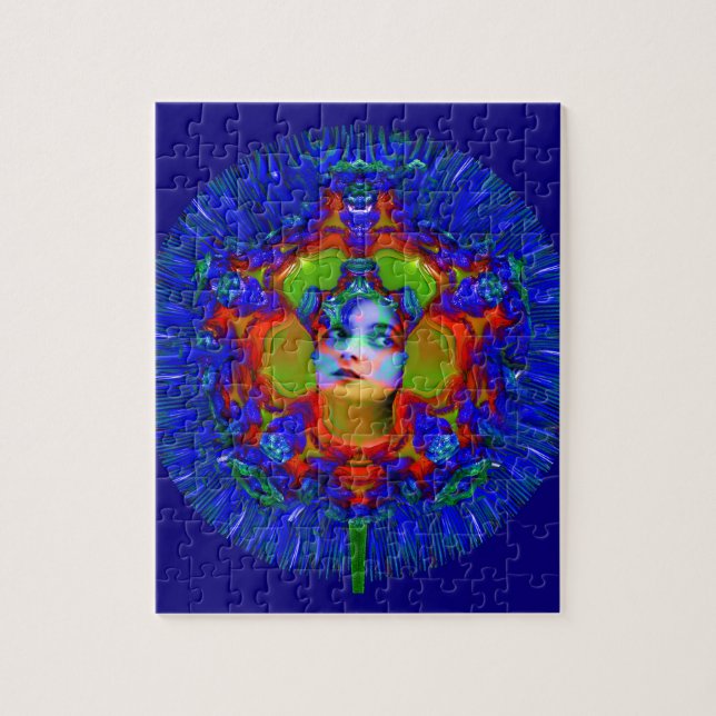 Human Dandelion Jigsaw Puzzle (Vertical)