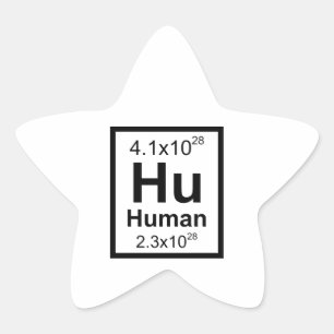 Human Element Star Sticker