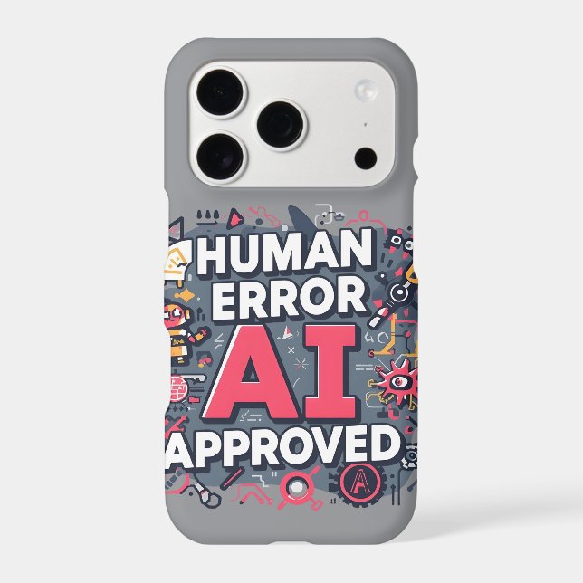 Human Error AI Approved Digital Art (Back)
