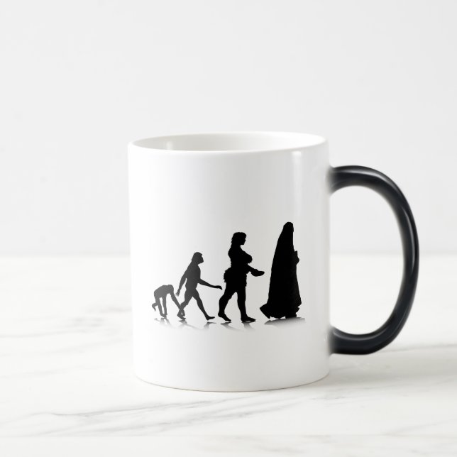 Human Evolution_11 Magic Mug (Right)