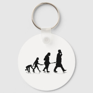 Human Evolution Keychain